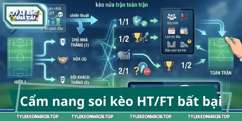 Cẩm nang soi kèo HT/FT bất bại